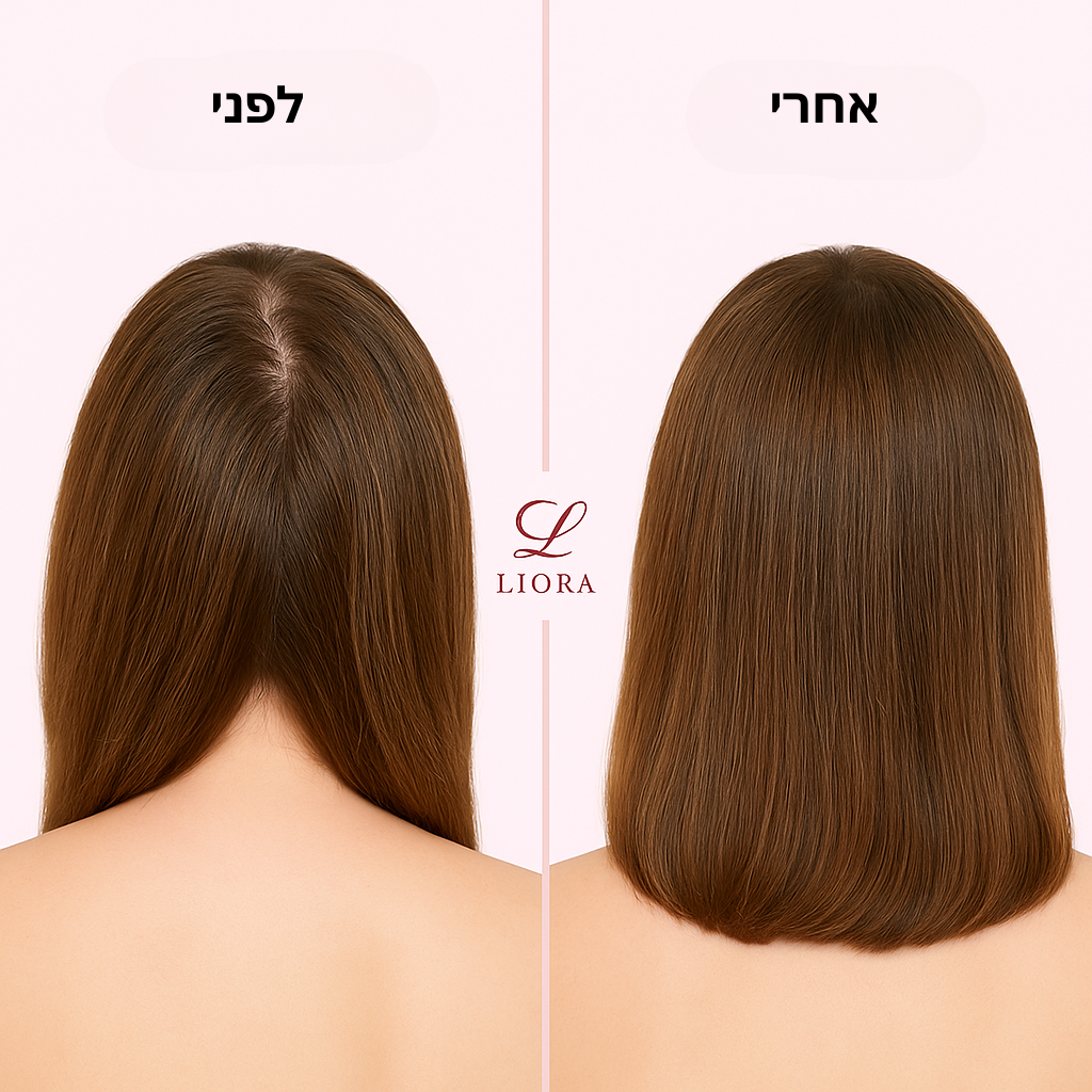 מברשת ליורה  4 ב־1 לטיפול בצמיחת שיער