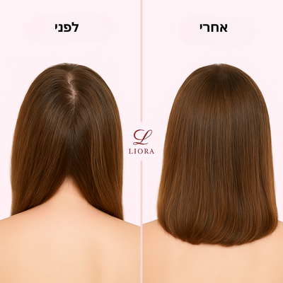 מברשת ליורה  4 ב־1 לטיפול בצמיחת שיער